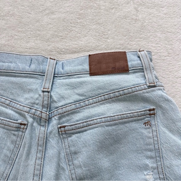 Madewell Petite Balloon Distressed Jeans in Baleberry Wash Size 25 Petite - Picture 10 of 12